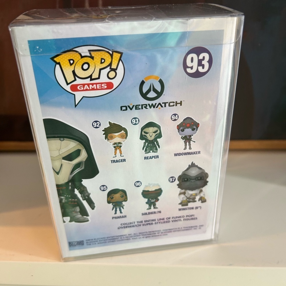 Funko Overwatch 93 Reaper Vinyl Figure - Black and White - Picture 5 of 10